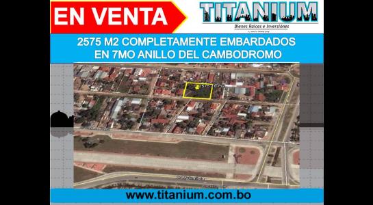 Terreno en Venta7mo anillo cambodromo     Foto 1