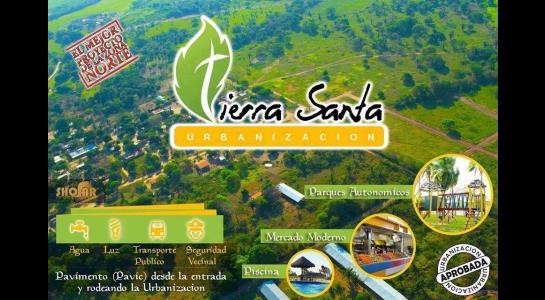 Terreno en VentaUrbanizacion Tierra Santa - Warnes - Juan Latino Foto 1