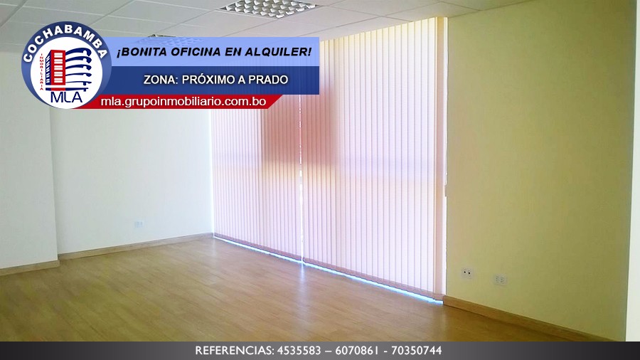 Oficina en AlquilerZONA: Próximo a Prado. 1 dormitorios 1 baños 1 parqueos Foto 1