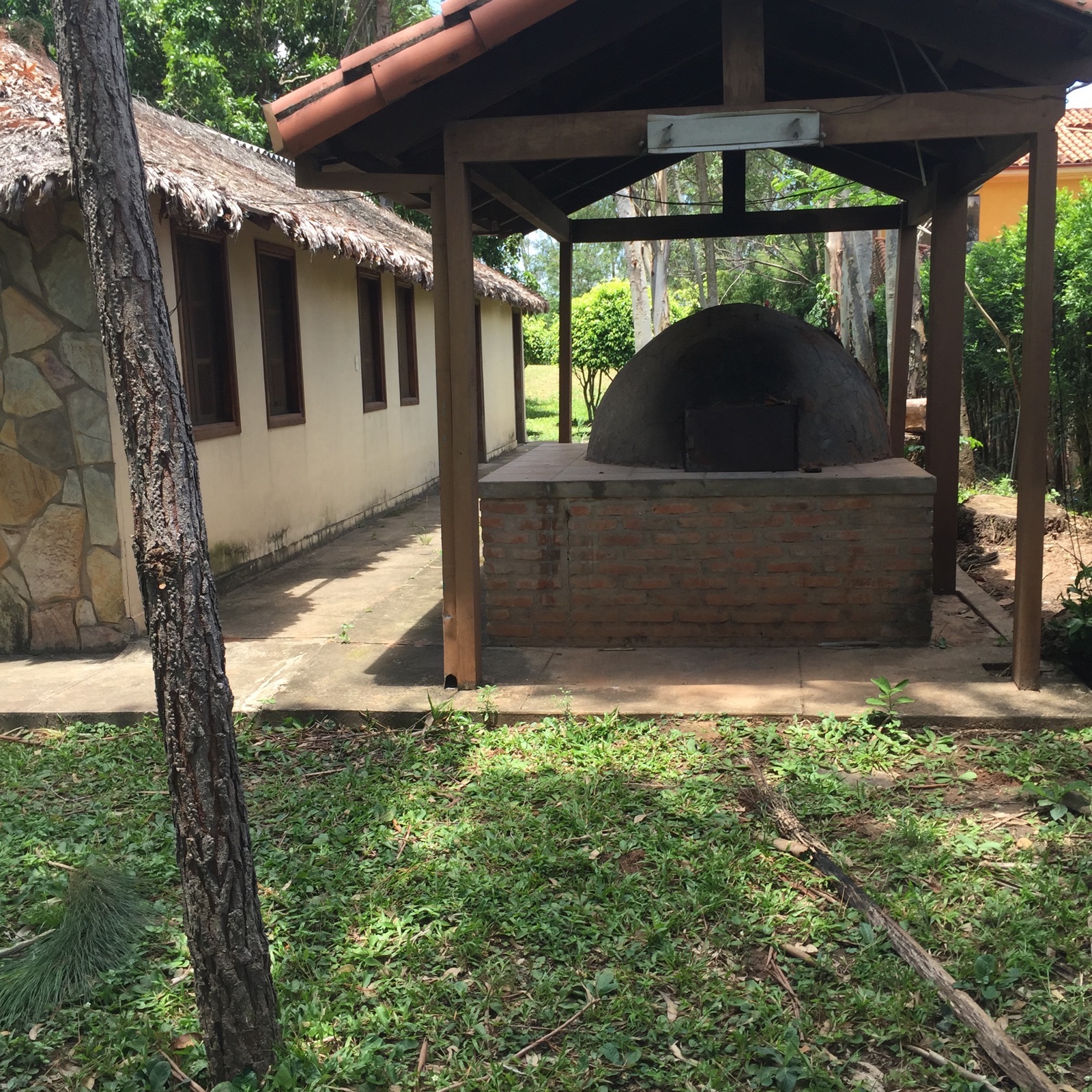 Casa en VentaHermosa Quinta en Pedro Lorenzo de 2 hectareas de terreno , con 2 cabañas de 2 dormitorios c/u con baño living comedor y cocina . Cabaña de Jatata para eventos con cocina , sala de juegos , churrasquera y bateria de baños ,  2 cabañas rusticas al ingreso de un dormitorio cocina y baño c/u . casa para el casero y flia . Hermoso bosque de pinos y eucaliptos . Ideal para sede de Fraternidades , Iglesias , como inversión para proyecto turistico -gastronomico. Foto 8