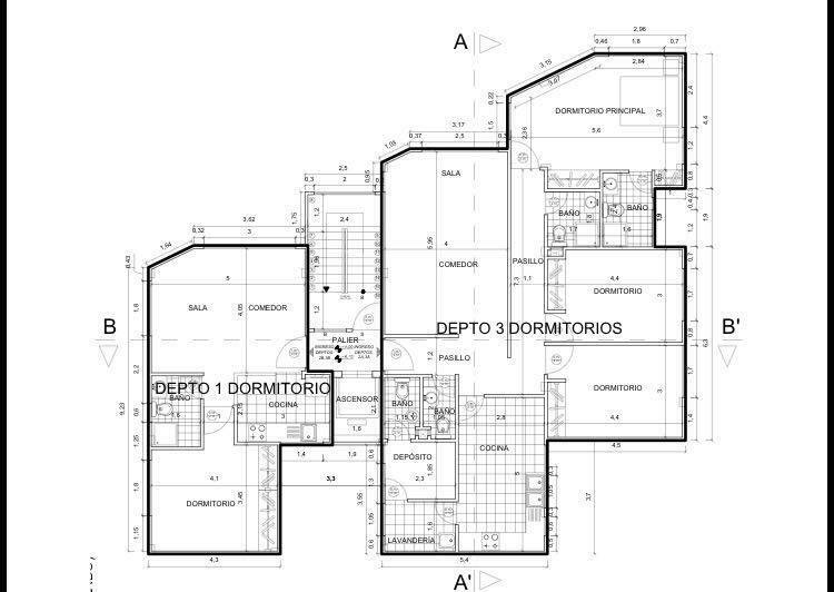 Departamento en Venta39 de achumani 3 dormitorios 4 baños 1 parqueos Foto 3