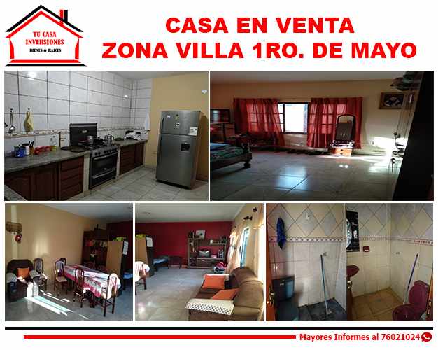 Casa B/El Porvenir Zona Villa 1ro. de Mayo Foto 2