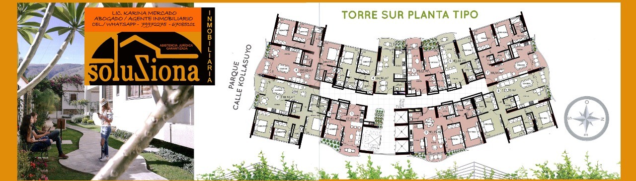 Departamento Preventa de departamento a dos cuadras de la plazuela de Cala Cala  Foto 3