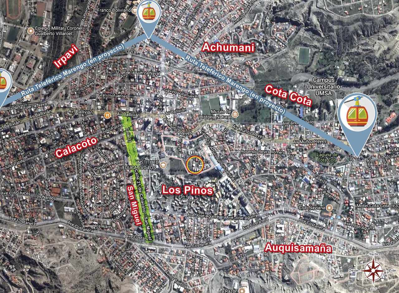 Departamento en Los Pinos en La Paz 4 dormitorios 4 baños 1 parqueos Foto 14