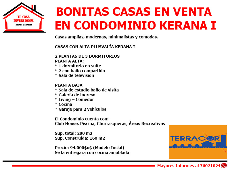 Casa en VentaCarretera a Cotoca Km. 7 ingresando por La Casona 3 dormitorios 3 baños 2 parqueos Foto 6
