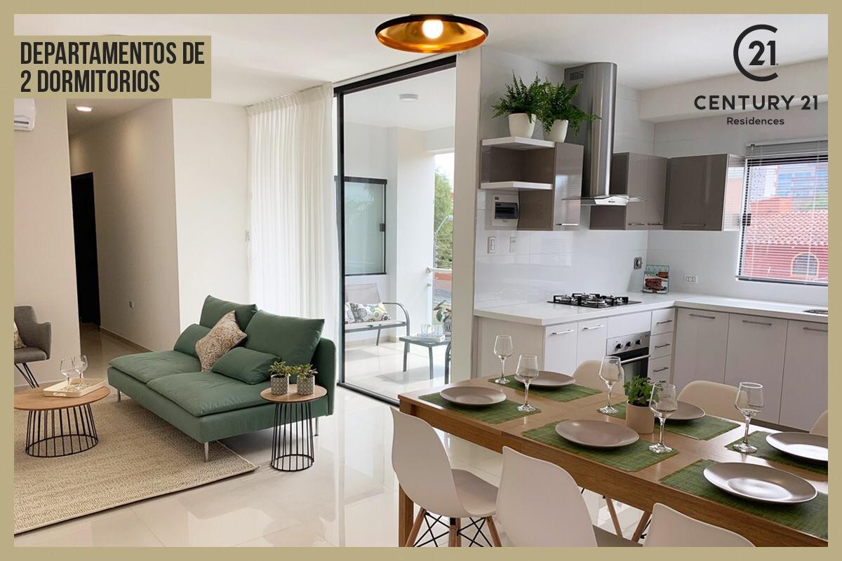 Departamento en VentaCONDOMINIO LUCIANA 2 dormitorios 2 baños 1 parqueos Foto 9