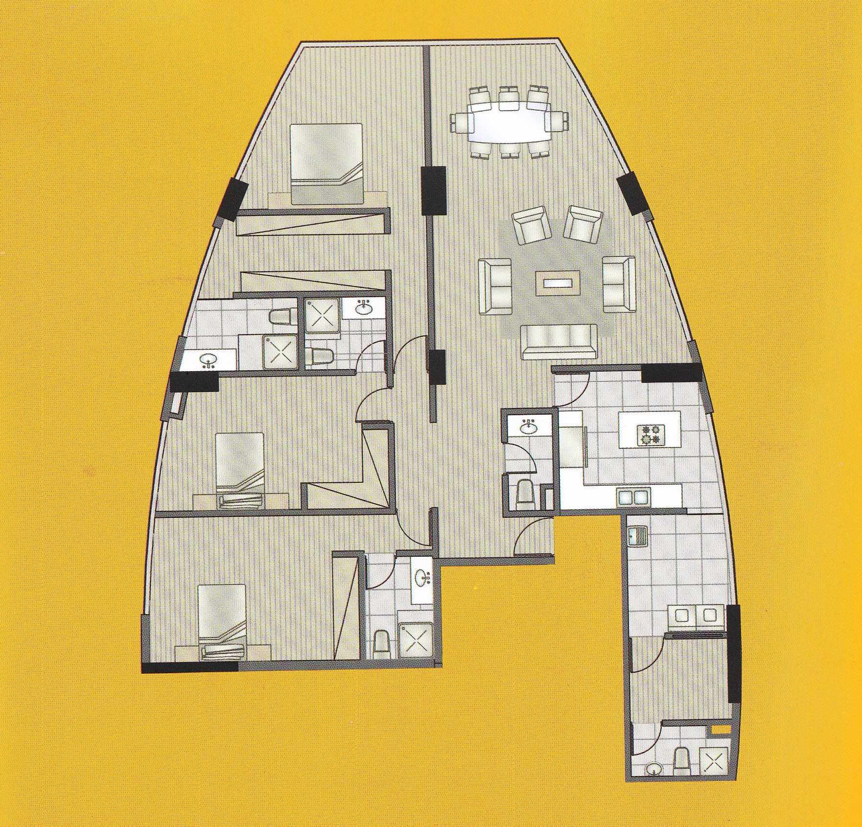 Departamento en VentaAv Ballivian #526 entre calle 11 y 12, Calacoto  Foto 4