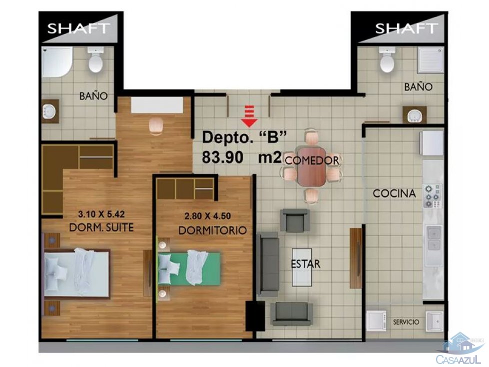 Departamento en Venta63.000 Departamento Preventa bejing Foto 4