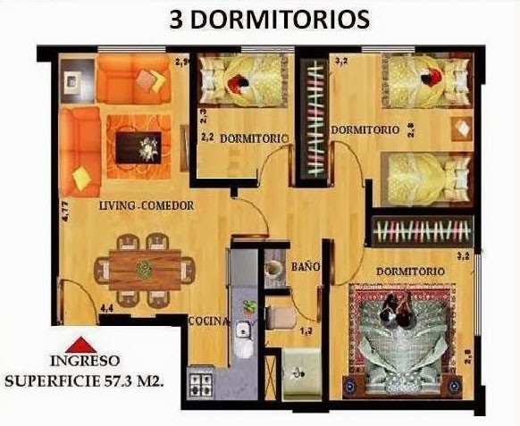 Departamento en VentaAv. Santos Dumont 4to anillo c/ Bandera  Foto 5