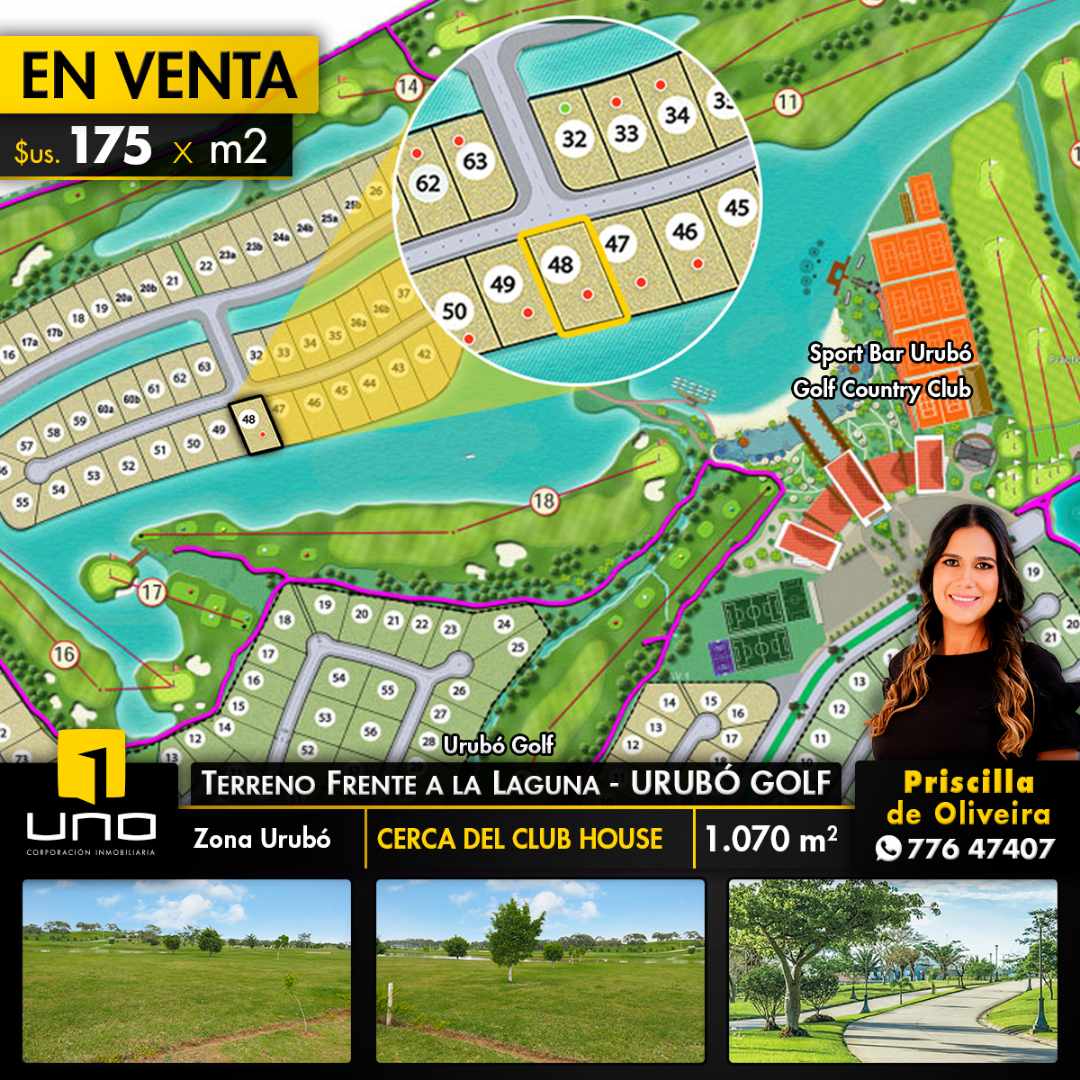 Terreno en VentaURUBO GOLF    Foto 1