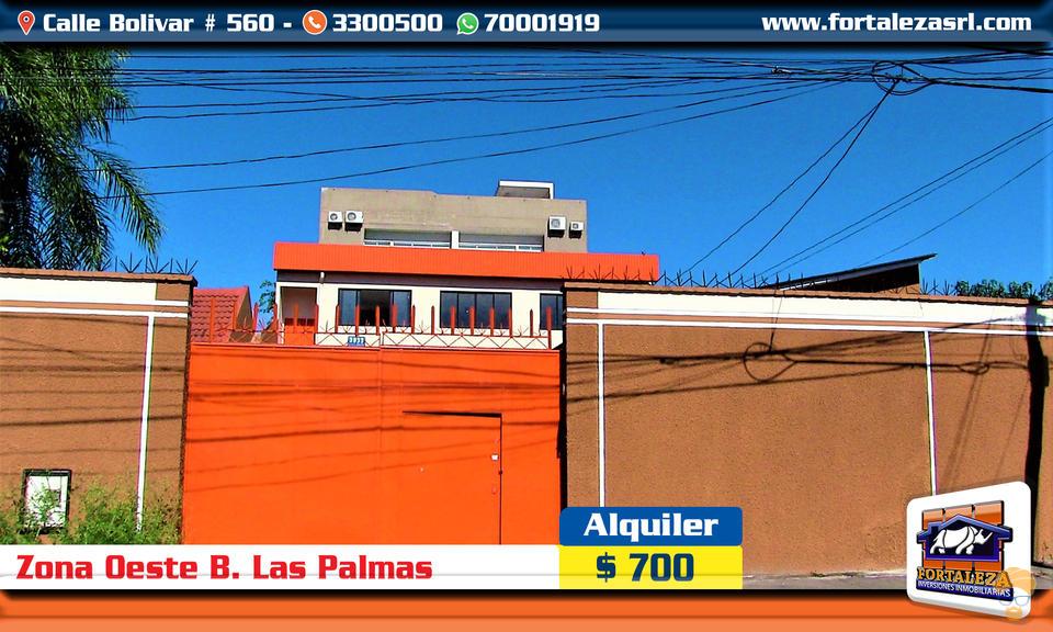 Casa en AlquilerCASA EN ALQUILER  Zona Oeste – B. Las Palmas Av. Pirai 3er y 4to Anillo    Foto 1