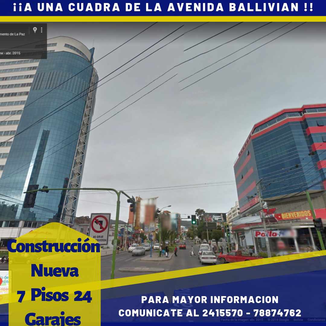 Edificio en Calacoto en La Paz 24 dormitorios 24 baños 24 parqueos Foto 2