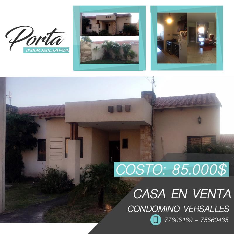 Casa en Entre 8vo y 9no anillo Norte en Santa Cruz de la Sierra 2 dormitorios 2 baños 2 parqueos Foto 1