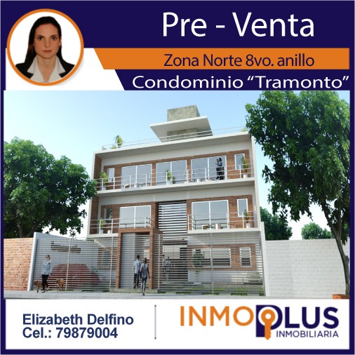 Departamento en VentaPRE-VENTA CONDOMINIO “TRAMONTO” 8vo. Anillo entre avenidas Beni y Banzer Foto 1