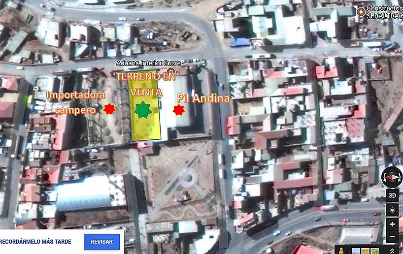 Terreno en VentaVilla margarita ( alado de la ex aduna de sucre-BOLIVIA) Foto 1