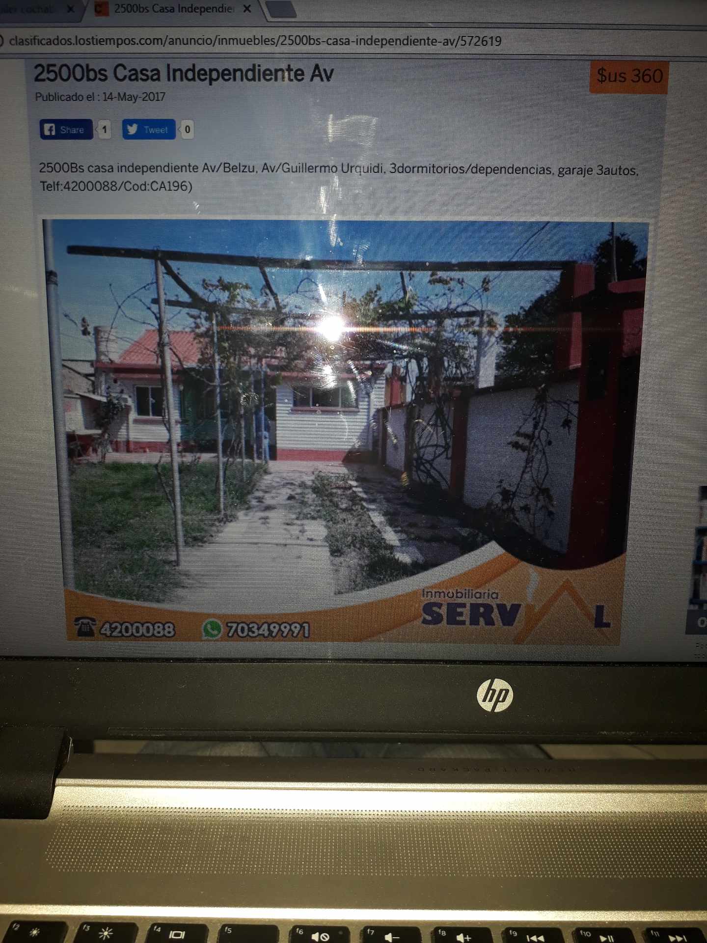 Departamento en Miraflores en La Paz  1 baños  Foto 1
