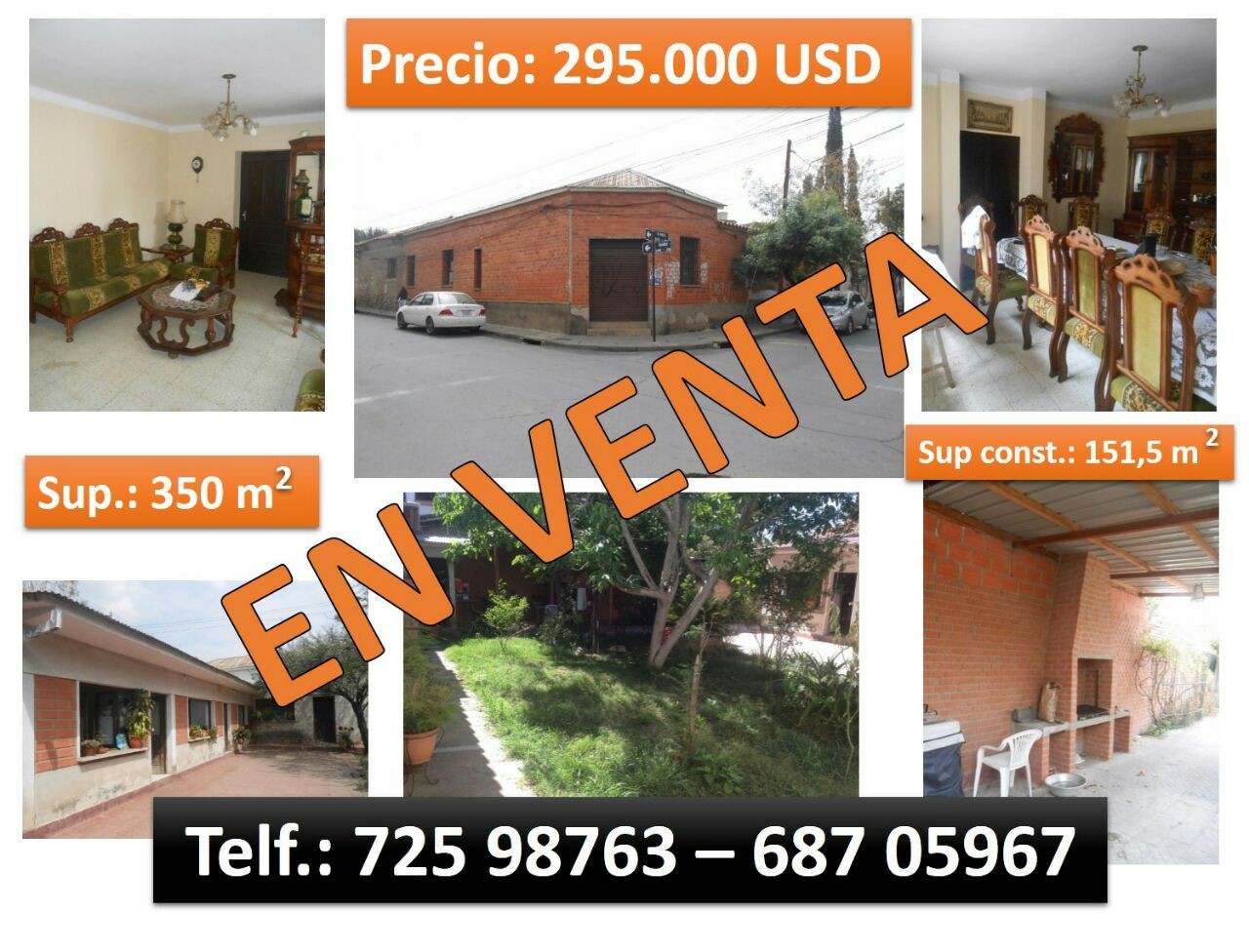 Casa en VentaMéndez esquina Avaroa  3 dormitorios 2 baños 1 parqueos Foto 1