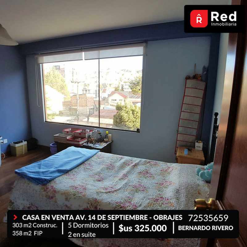 Casa en Obrajes en La Paz 5 dormitorios 5 baños 2 parqueos Foto 13