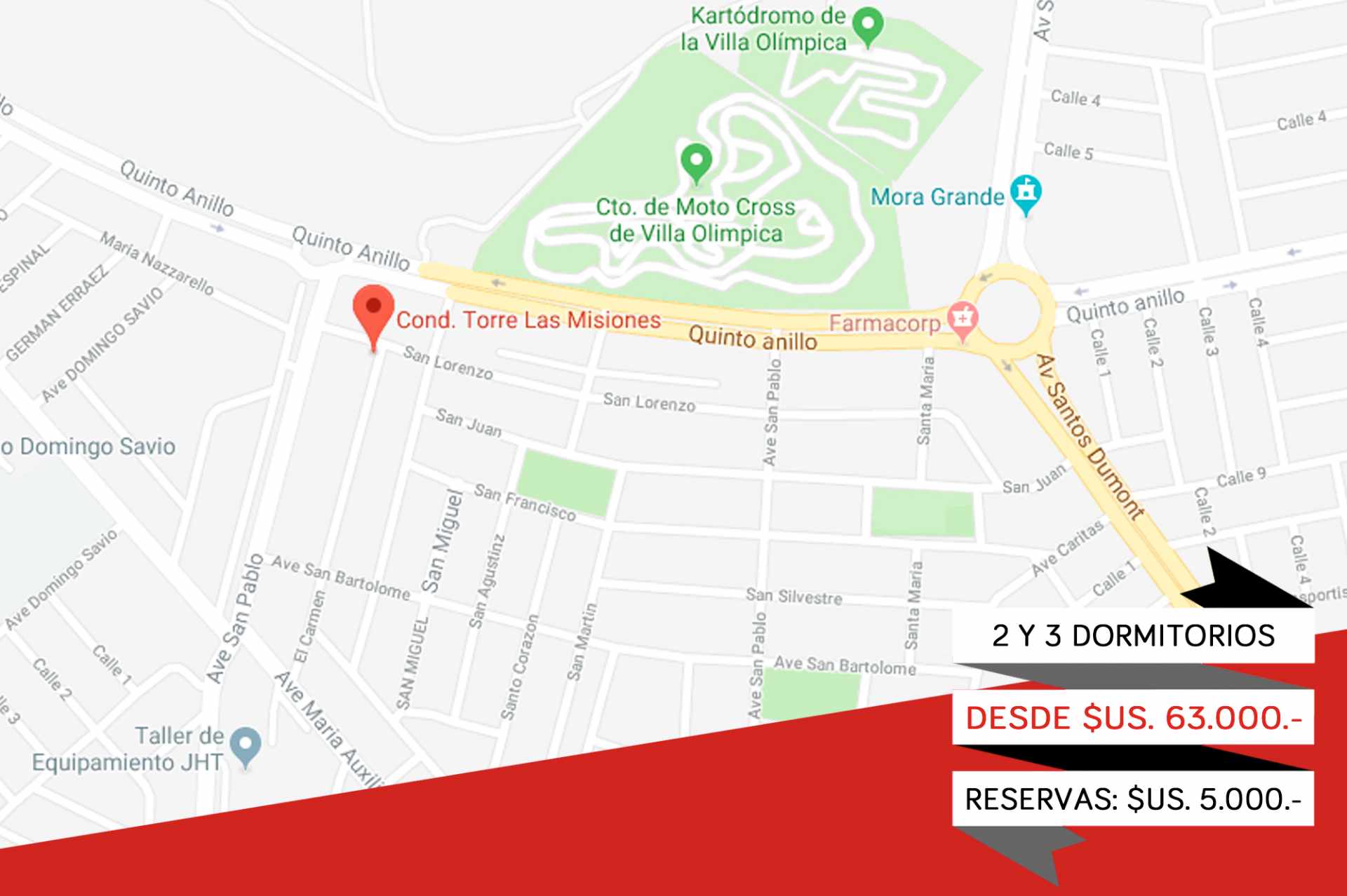 Departamento Barrio Las Misiones, 5to anillo entre Av. Santos Dumont y Av. San Pablo Foto 4