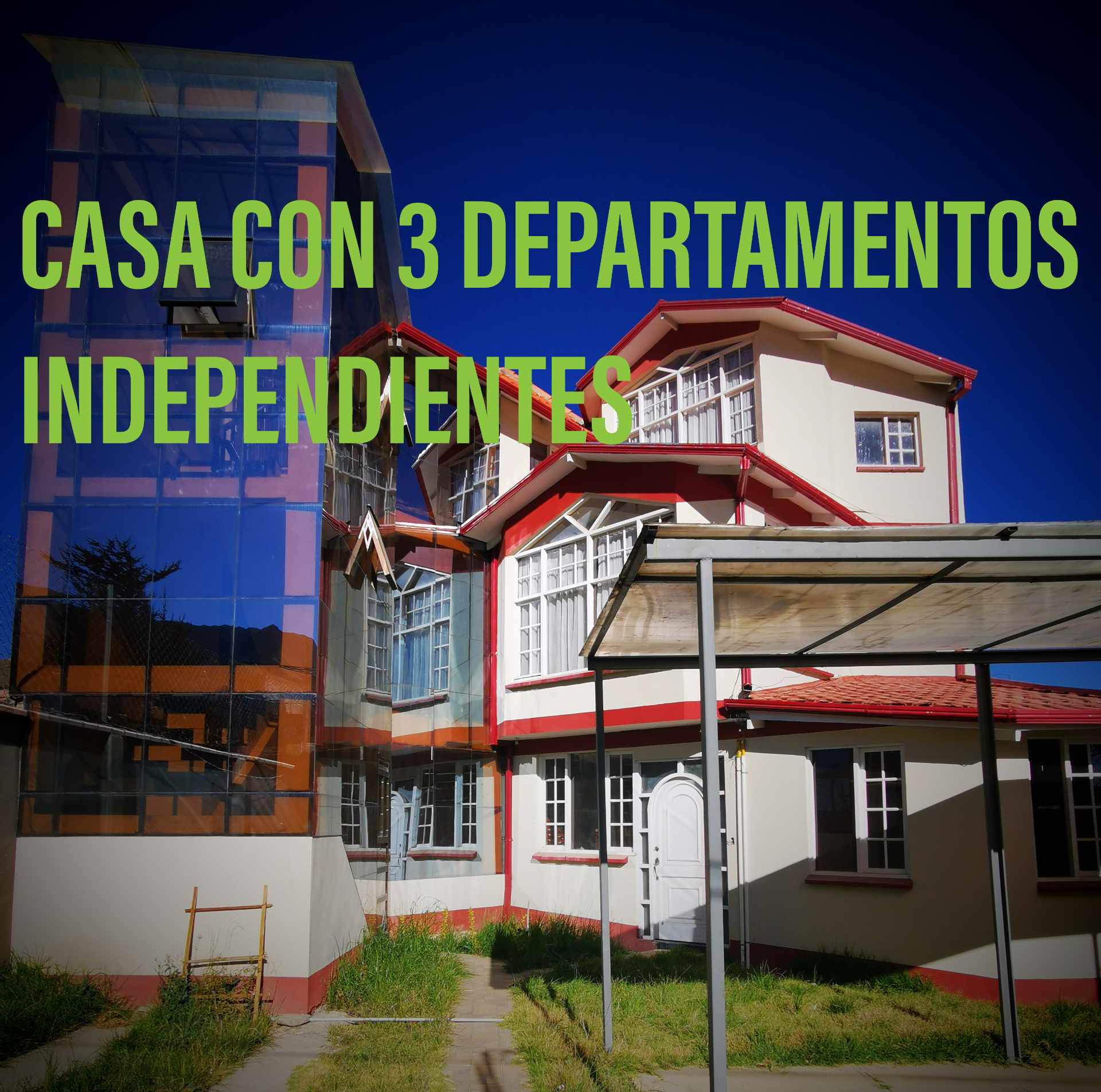 Casa en Achumani en La Paz 9 dormitorios 5 baños 3 parqueos Foto 1