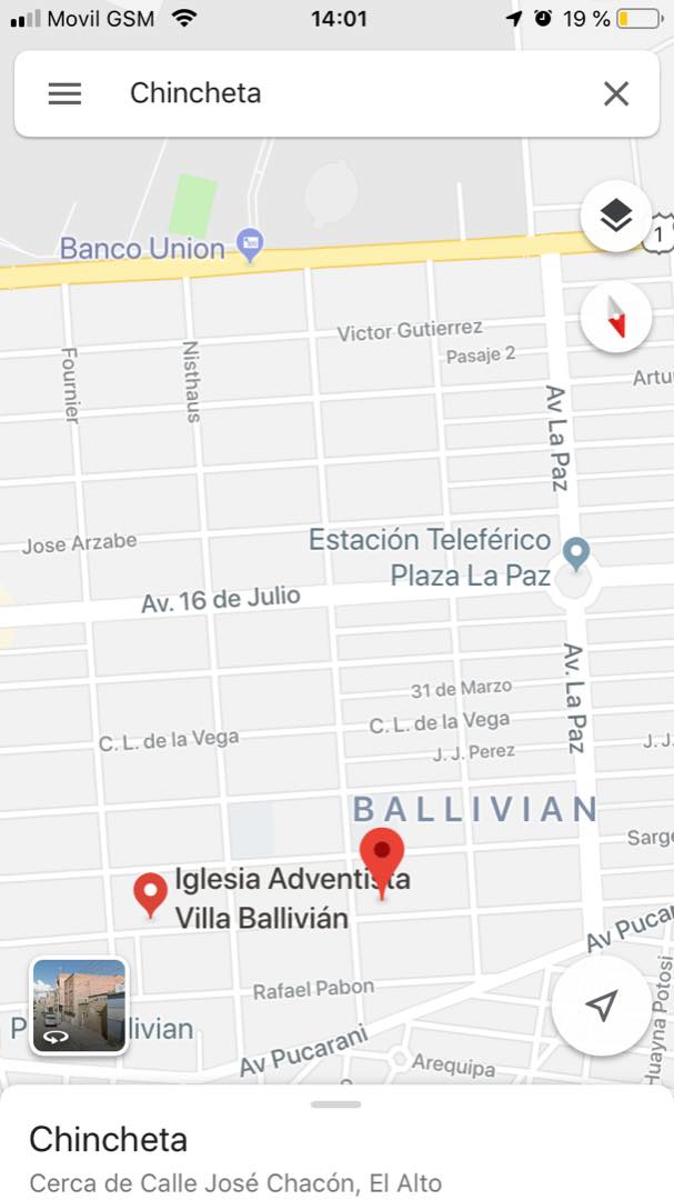 Terreno Calle Jose Chacón y  Álvarez Plata, Zona Ballivian Foto 4
