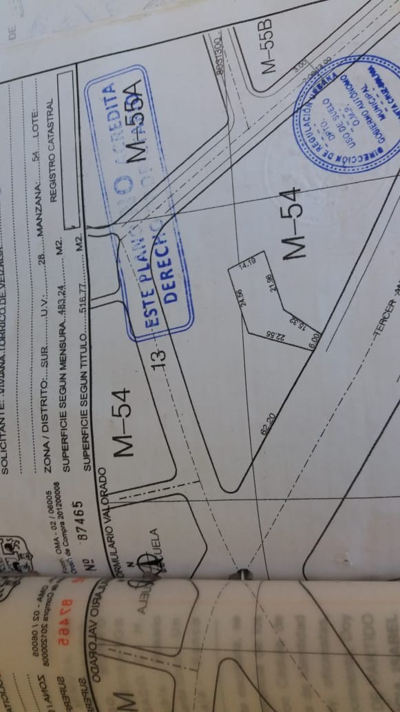 Terreno en VentaAv. Roque aguilera, 3er anillo interno. Zona Mercado Alto San Pedro Foto 1