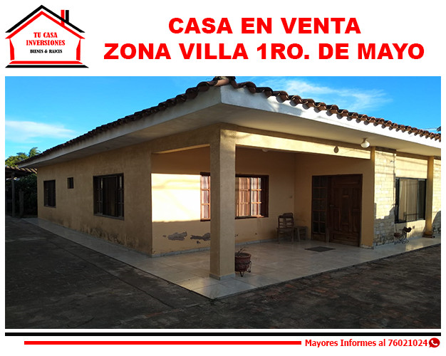 Casa B/El Porvenir Zona Villa 1ro. de Mayo Foto 1