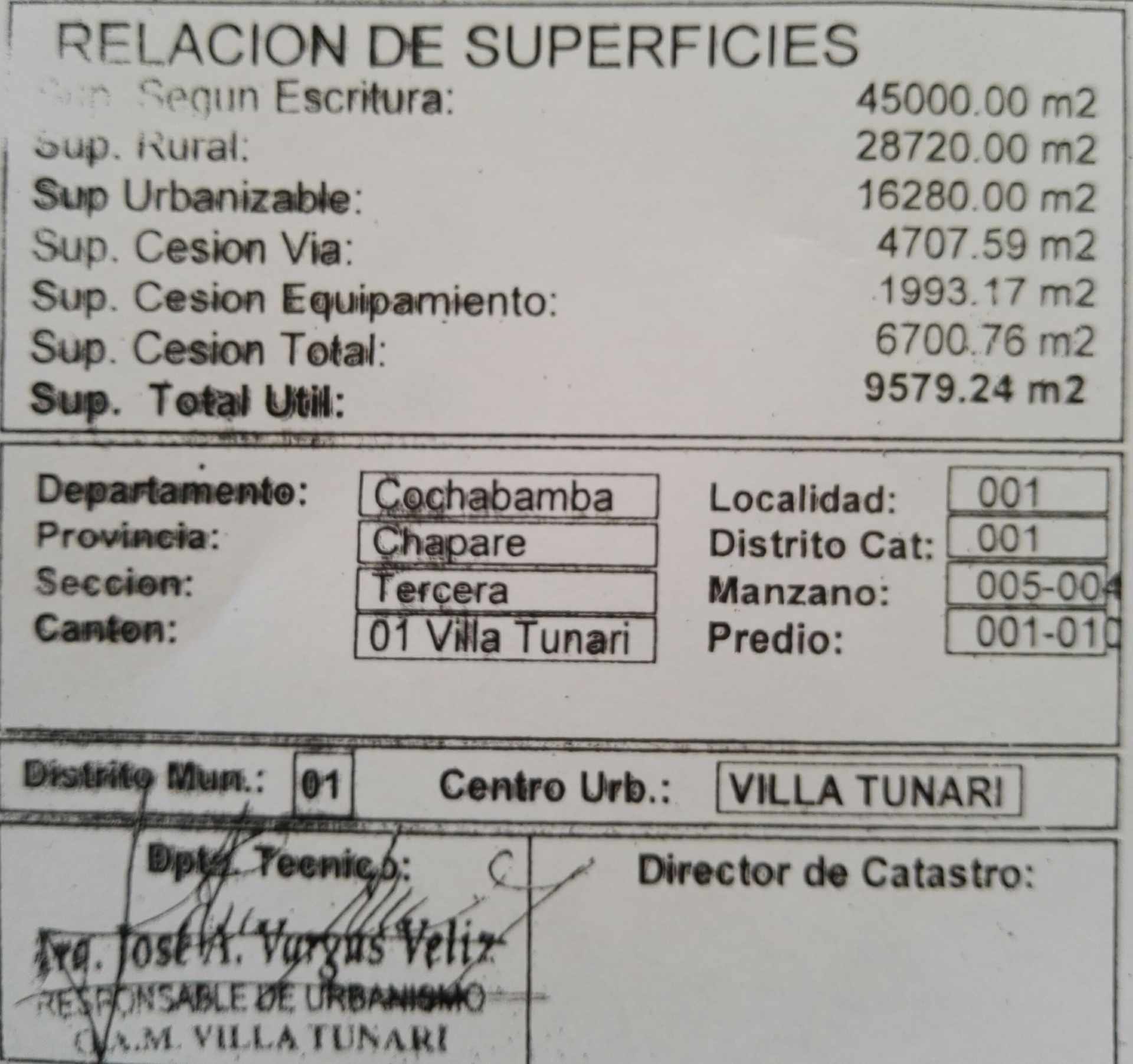 Terreno en Sacaba en Cochabamba    Foto 5