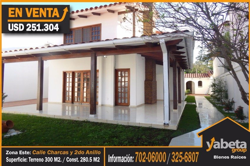 Casa en Entre 2do y 3er anillo Norte en Santa Cruz de la Sierra 4 dormitorios 3 baños 2 parqueos Foto 1