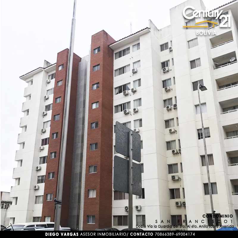 Departamento en Entre 5to y 6to anillo Sur en Santa Cruz de la Sierra 3 dormitorios 3 baños 1 parqueos Foto 6