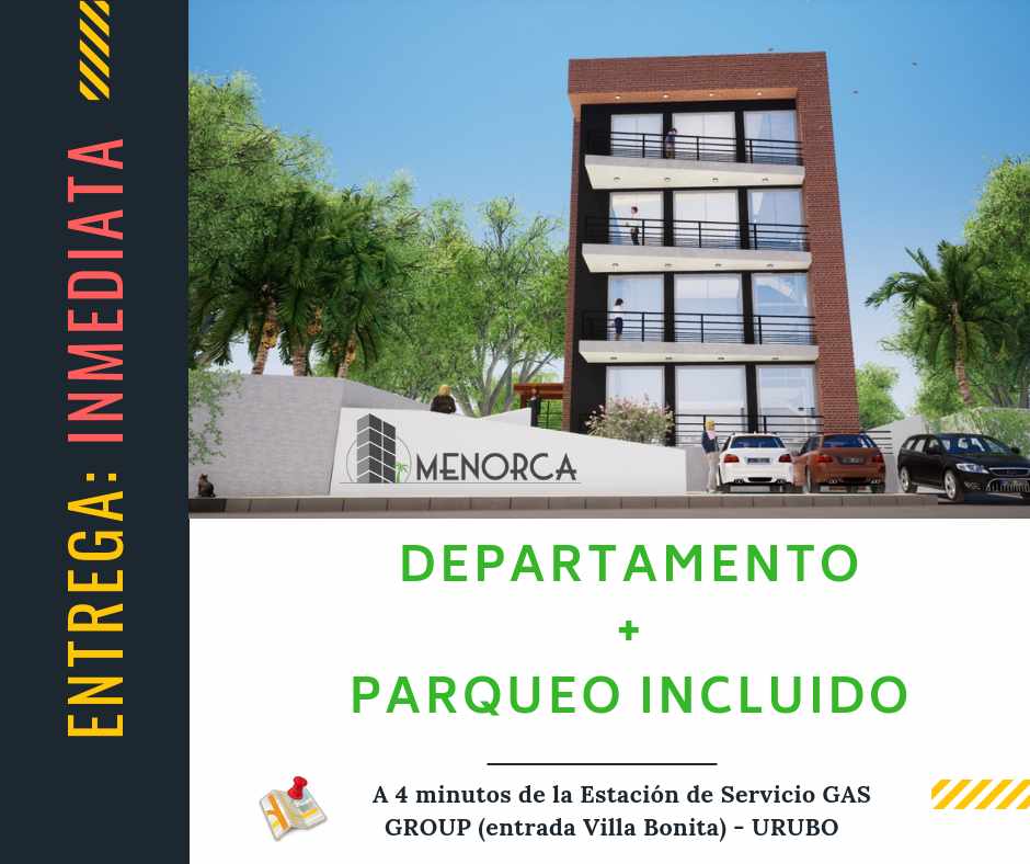 Departamento en Urubó en Santa Cruz de la Sierra 2 dormitorios 2 baños 1 parqueos Foto 1