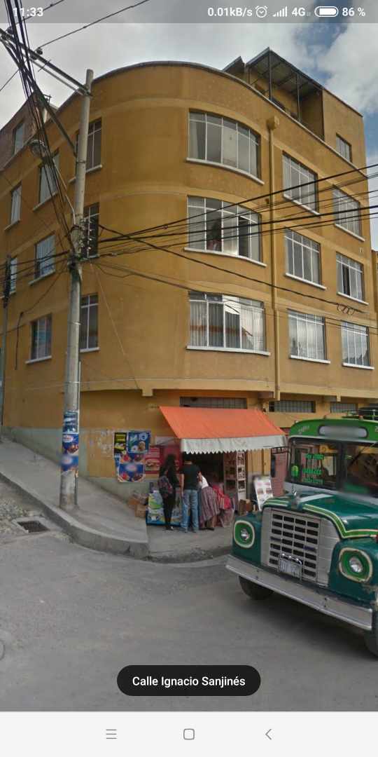 Departamento en Bella Vista en La Paz 2 dormitorios 1 baños  Foto 5