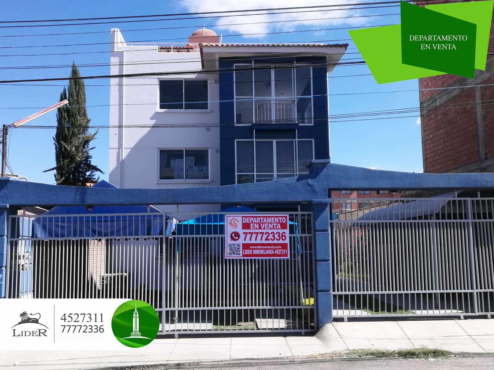 Departamento en Sarco en Cochabamba 4 dormitorios 4 baños 1 parqueos Foto 1