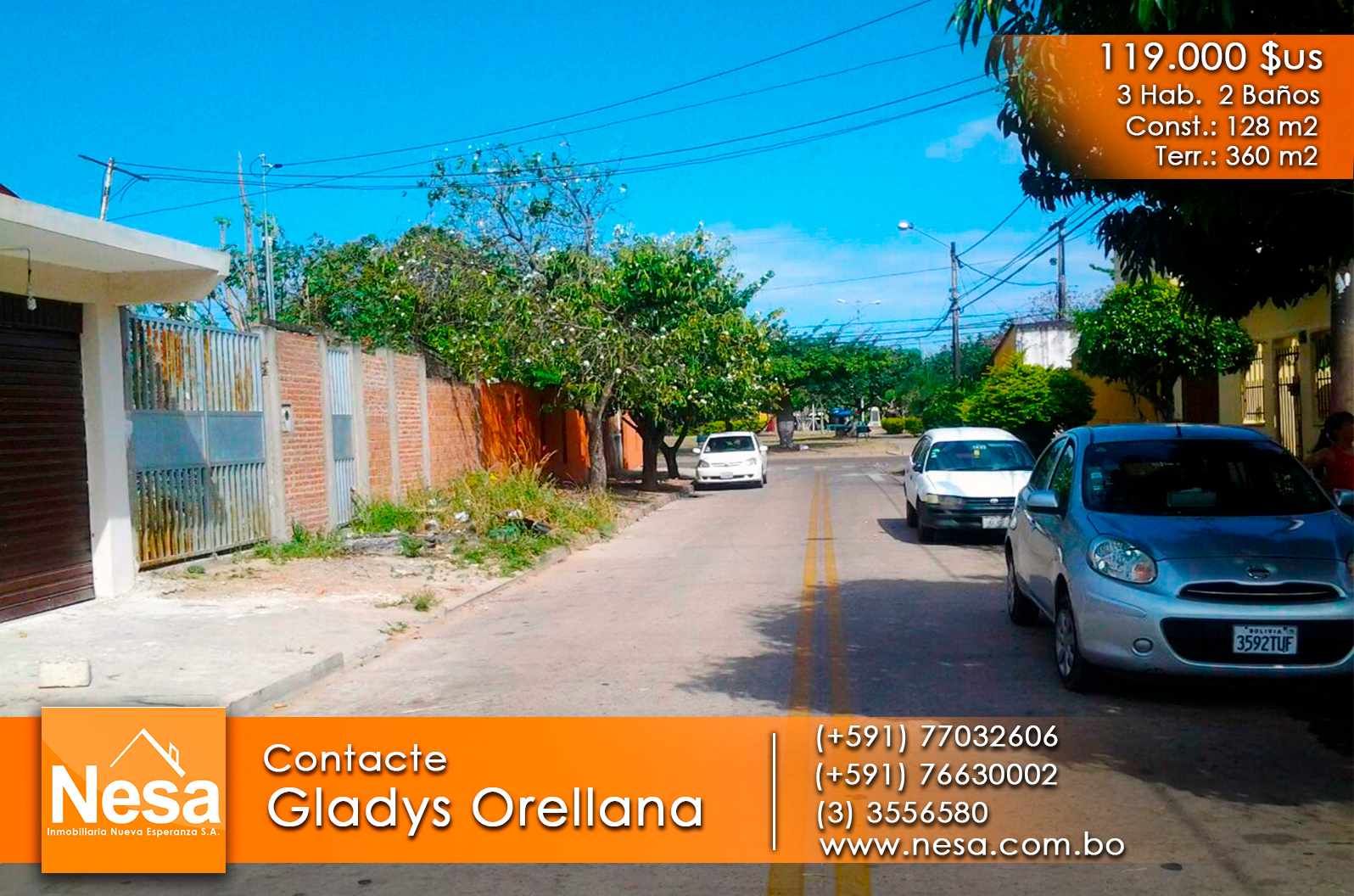 Casa en VentaAvenida Tres Pasos al Frente 3 dormitorios 2 baños 1 parqueos Foto 3