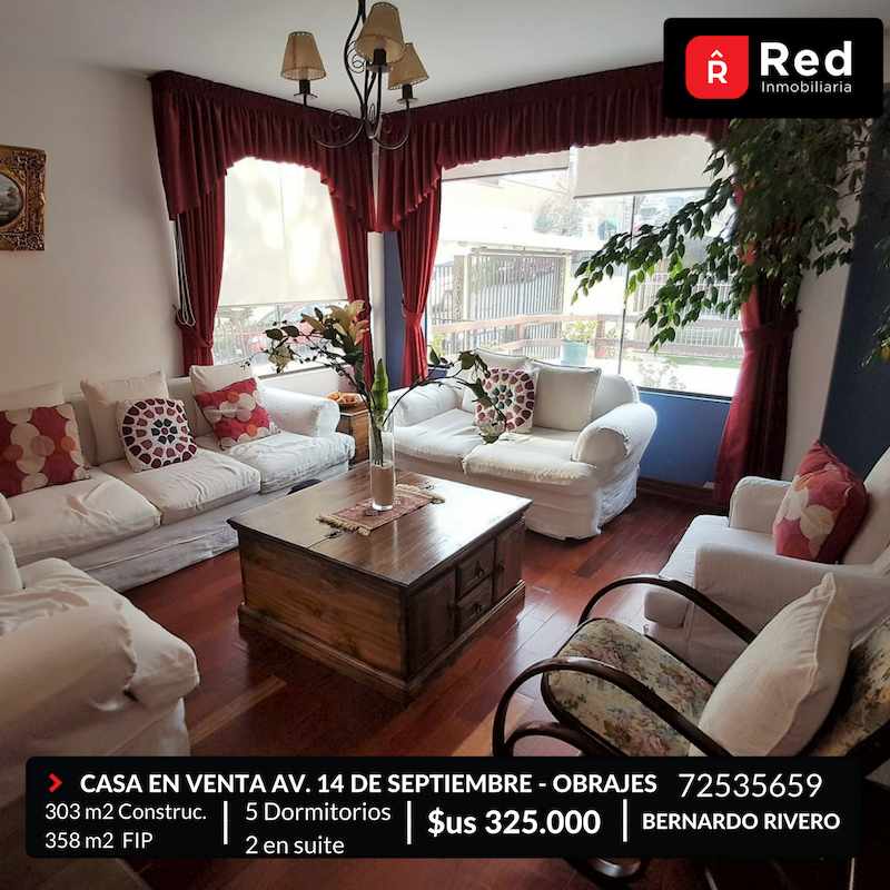 Casa en Obrajes en La Paz 5 dormitorios 5 baños 2 parqueos Foto 17