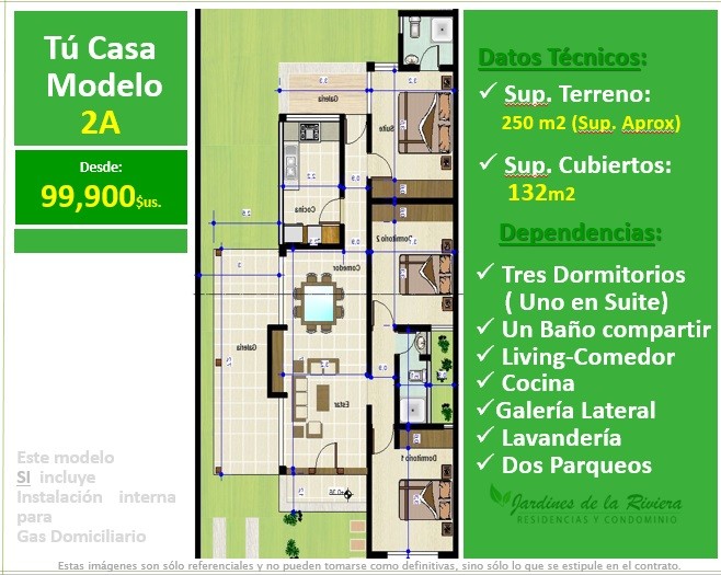 Casa en Entre 8vo y 9no anillo Norte en Santa Cruz de la Sierra 2 dormitorios 1 baños 2 parqueos Foto 8
