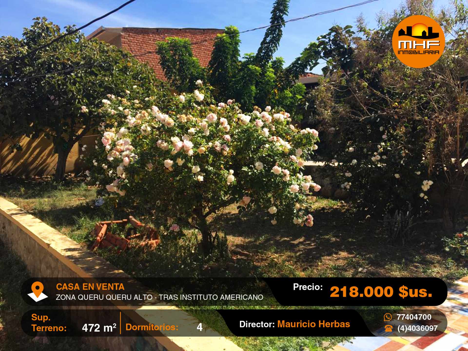 Casa en Queru Queru en Cochabamba 4 dormitorios 1 baños 3 parqueos Foto 3