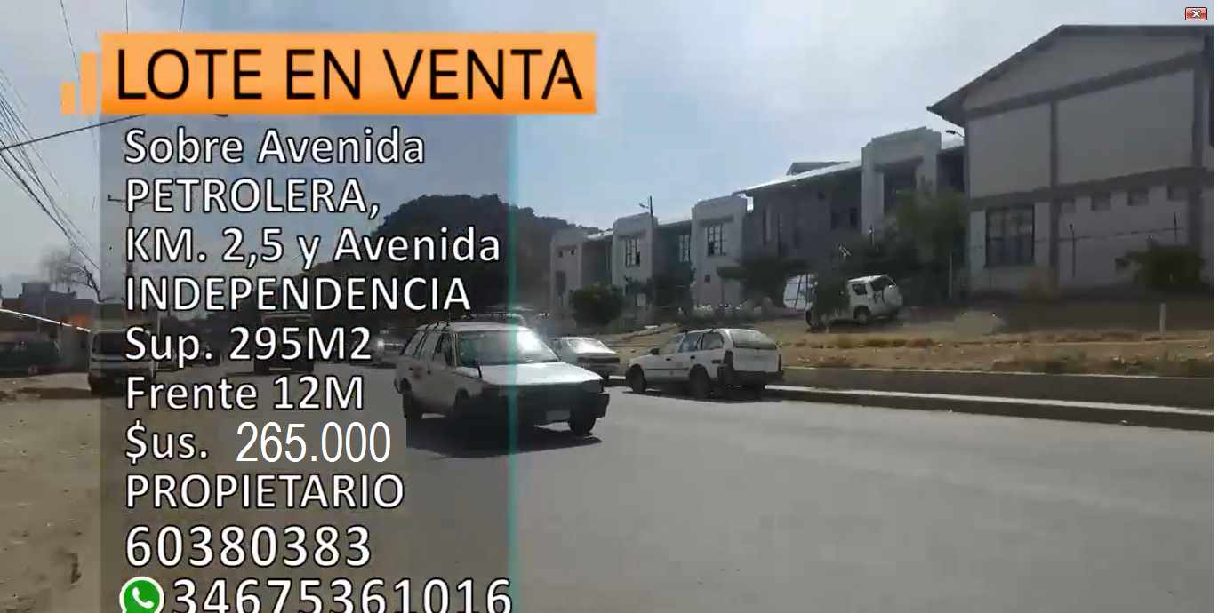 Terreno en Sudoeste en Cochabamba    Foto 2