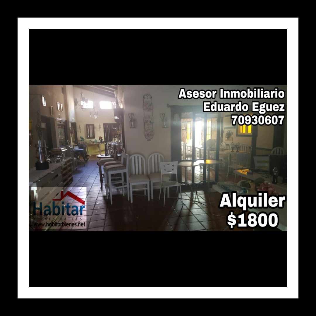 Casa en AlquilerALQUILER ZONA EQUIPETROL PARA SALON DE TE O RESTAURANT Foto 1