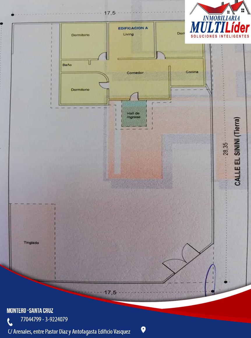 Casa en VentaVilla Verde II 3 dormitorios 1 baños 4 parqueos Foto 2