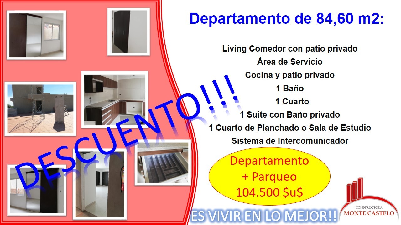 Edificio en Entre 3er y 4to anillo Norte en Santa Cruz de la Sierra 2 dormitorios 2 baños 1 parqueos Foto 3