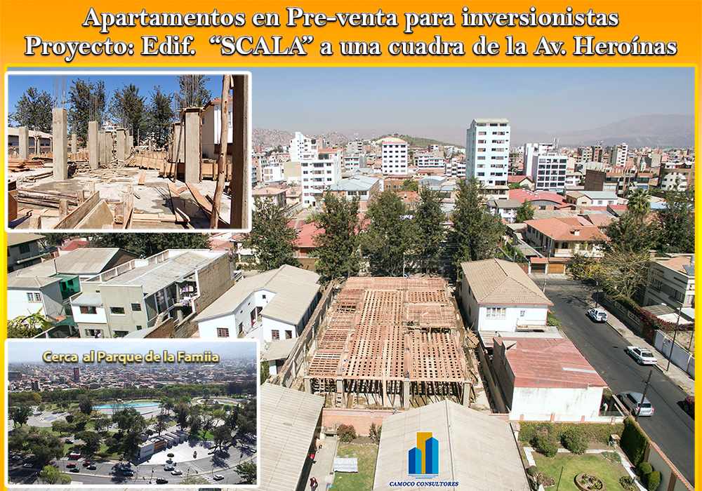 Departamento en Centro en Cochabamba 3 dormitorios 3 baños 1 parqueos Foto 3