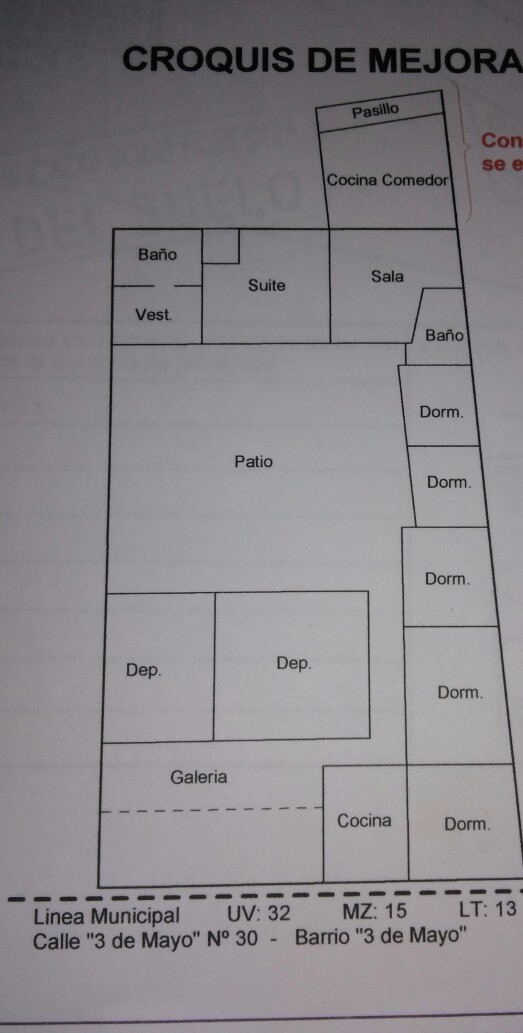 Casa Calle  3 de mayo. Barrio 3 de mayo.
Av. Centenario entre 2 y 3 anillo
Zona UAGRM Foto 1