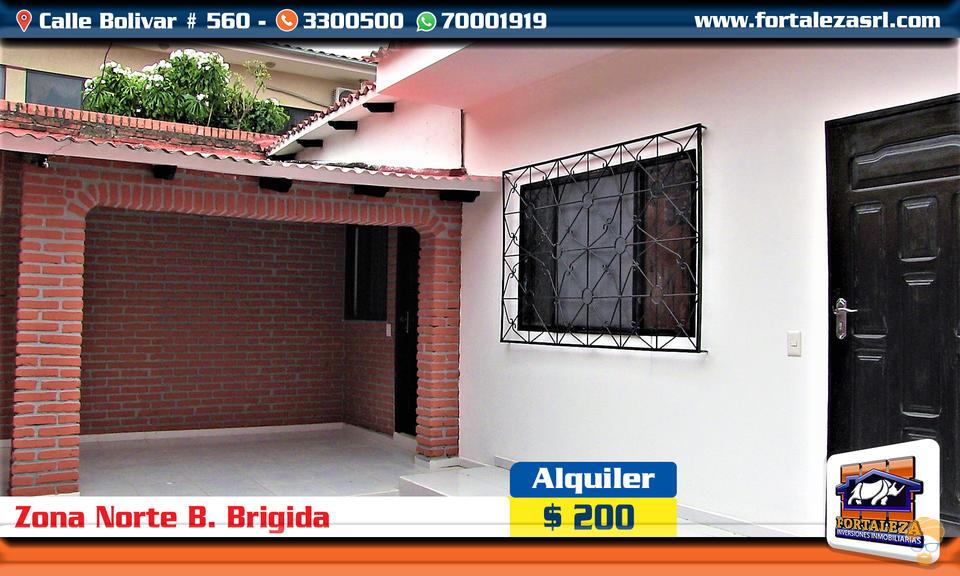 Casa en AlquilerCASA EN ALQUILER  Zona Norte – B. Brigida Canal Isuto 3er y 4to Anillo Foto 1