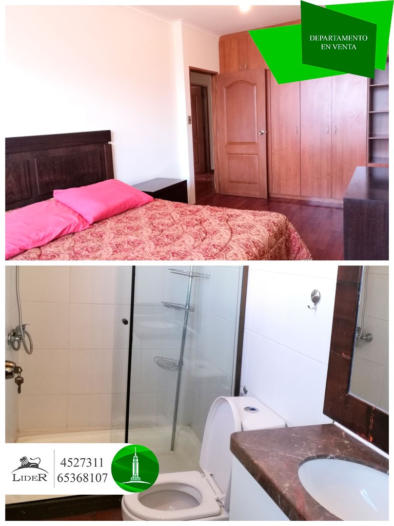Departamento en Muyurina en Cochabamba 3 dormitorios 3 baños 1 parqueos Foto 4