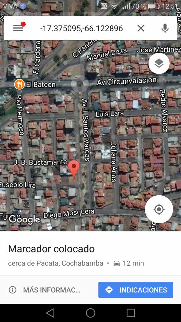 Terreno en VentaPacata Baja. Pasos Av. Circunvalación. Sector El Bateon.    Foto 5