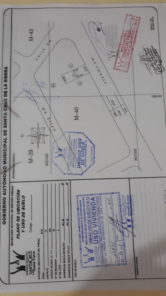 Terreno en VentaZona Los Lotes, Av. Santa Cruz    Foto 3