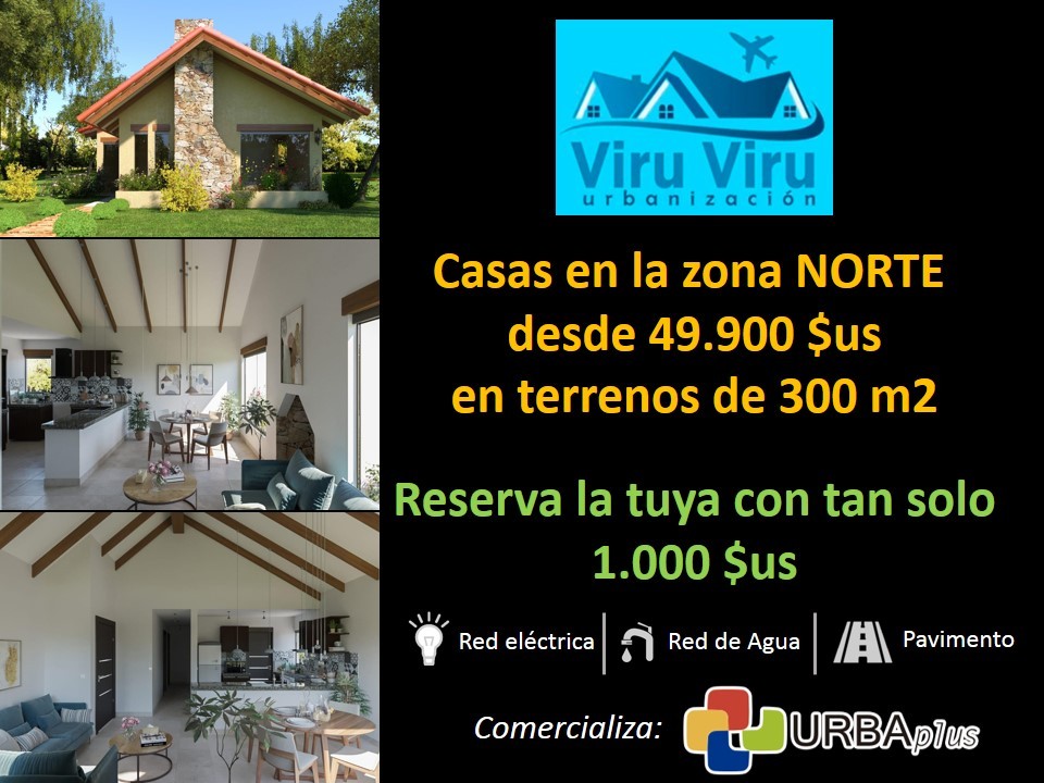 Casa en VentaUrbanización Viru Viru 2 dormitorios 1 baños 2 parqueos Foto 1