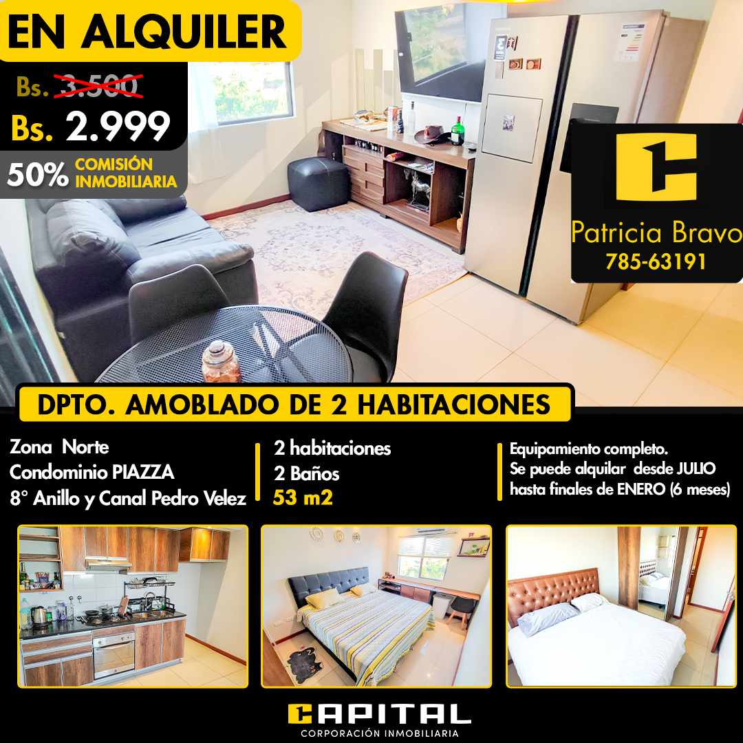 En Alquiler a Bs 2,999 Foto 1