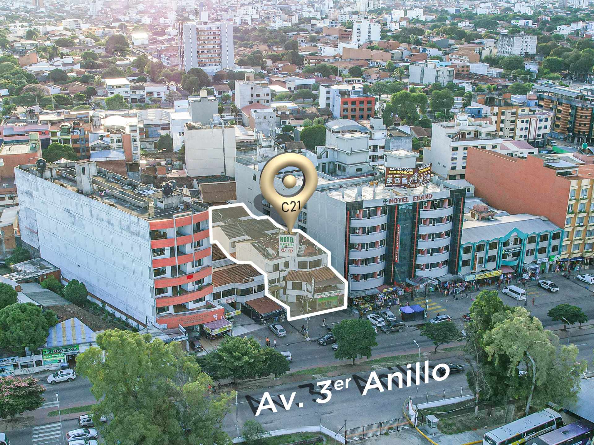 Edificio en VentaAv. Intermodal , frente a Nueva Terminal Bimodal 72 dormitorios 20 baños 8 parqueos Foto 1